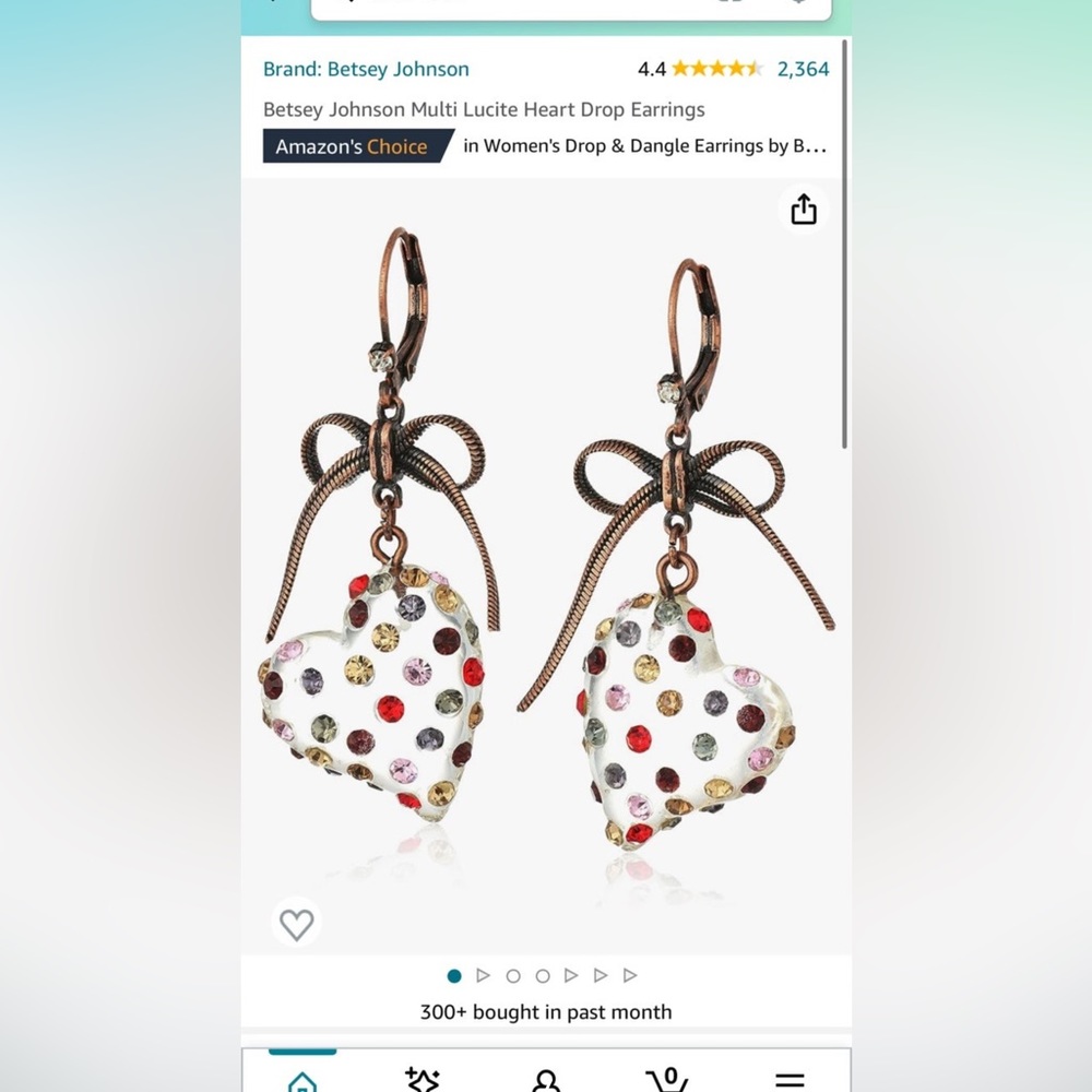 Betsey Johnson Earrings BRAND NEW